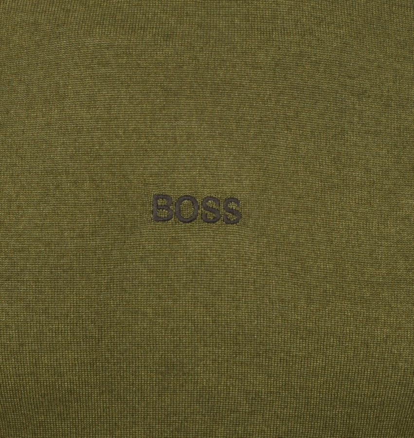 Alternative Image for ProductBOSS Kosten Knit Sweatshirt Khaki3